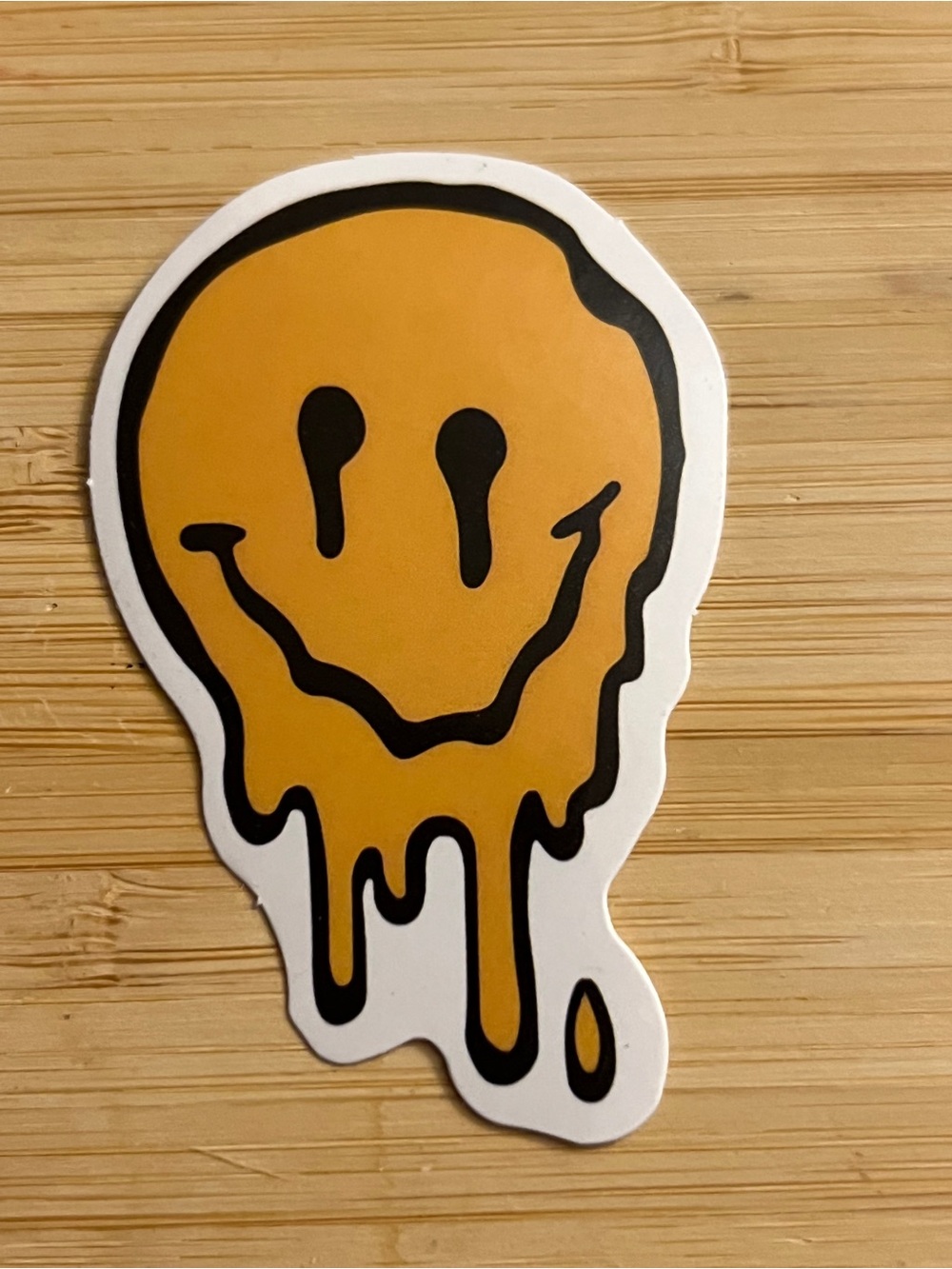 Dripping Smiley Sticker